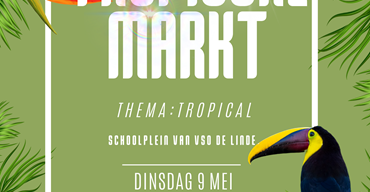 Tropische markt dinsdag 9 mei 2023